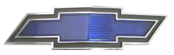 1971-72 Chevelle Emblem Silver Bowtie Grille Emblem Standard