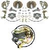 Chevelle 2in. Drop Front Disc Brake Conversion Kit 1964-72 Chevrolet Chevelle Free shipping