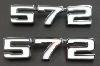 Chevelle Emblem 572 1964-72 Chevrolet Chevelle