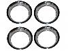 Rally Wheel Trim Rings Set 15in 1964-72 Chevelle 15 x 7
