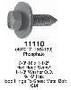 GM Reproduction Hood Bolts, 4 Piece