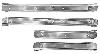 1968 1969 1970 1971 1972 Chevelle 4 DOOR Carpet Sill Plate STAINLESS STEEL