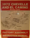 1972 Chevelle Assembly Manual
