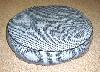 1967 Chevelle Spare Tire Cover Gray Houndstooth
